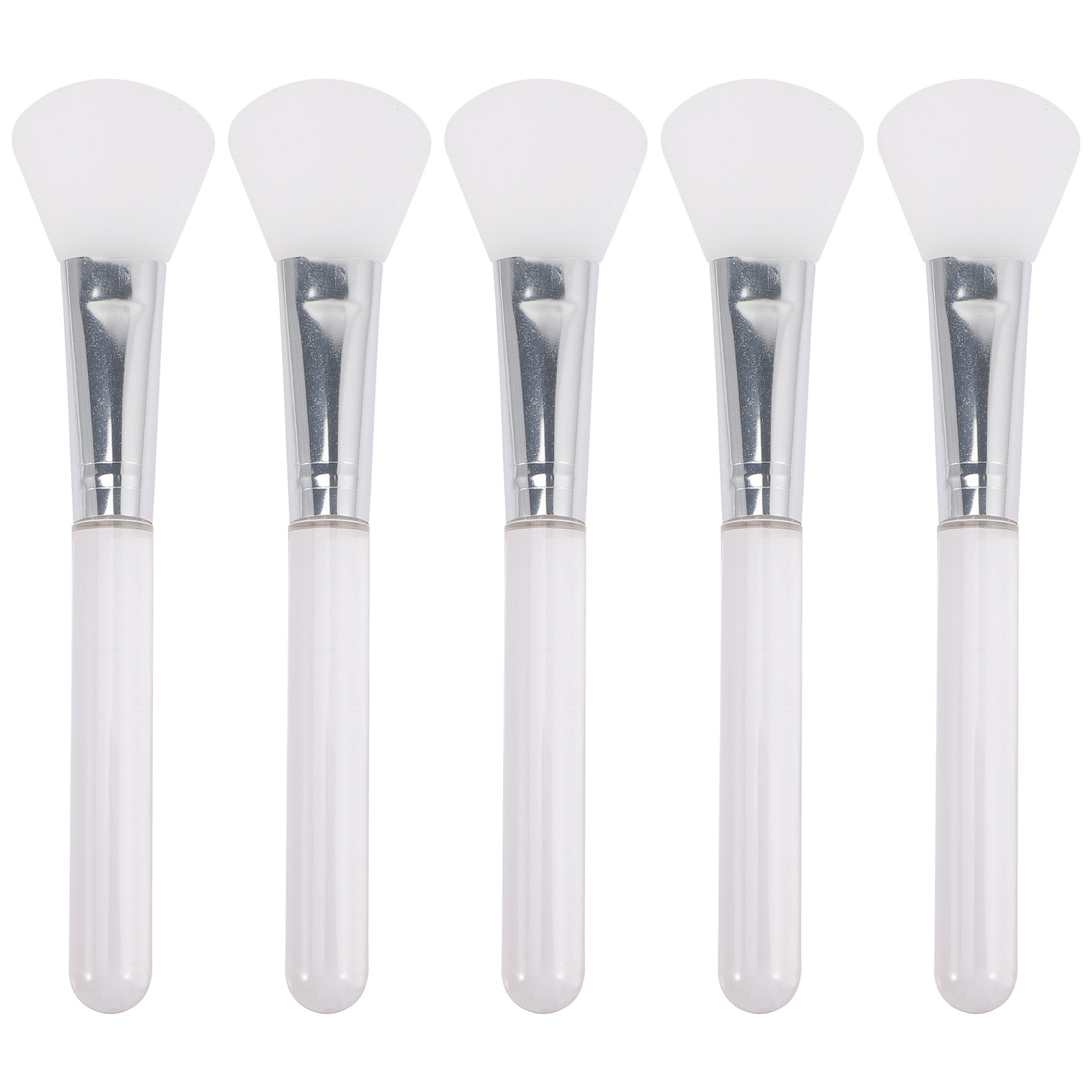 Body Lotion - 5Pcs Silicone Mask Applicator Brush Face