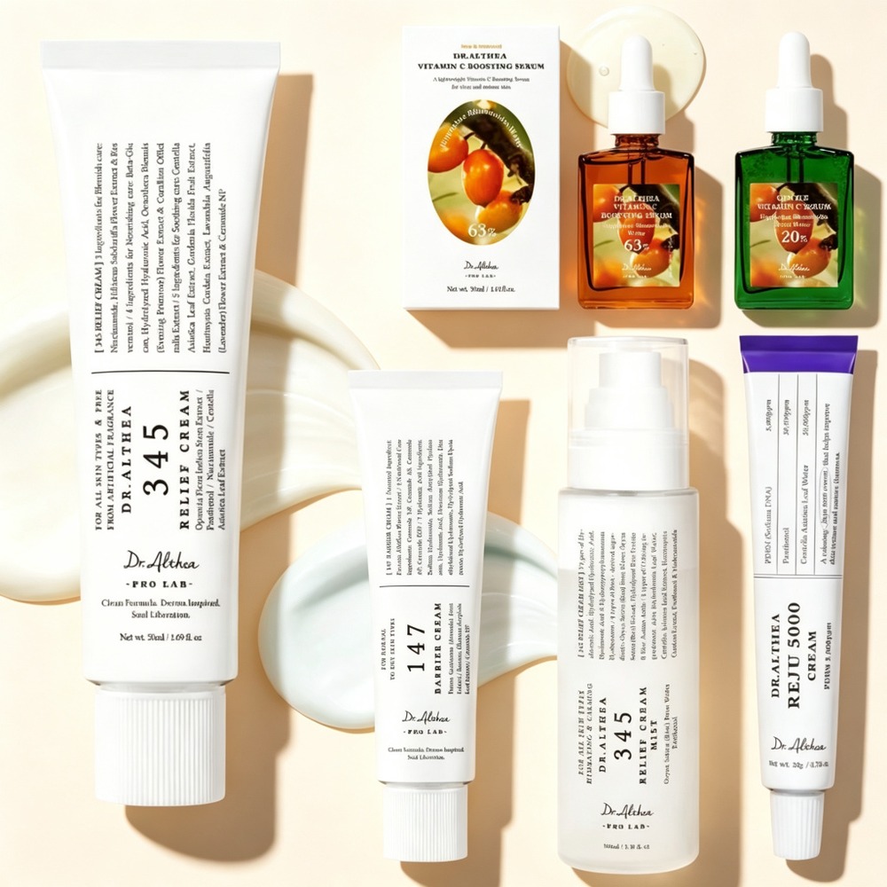Dr. Althea 345 Relief Cream 14 - đánh giá và giá Vitamin C Serum