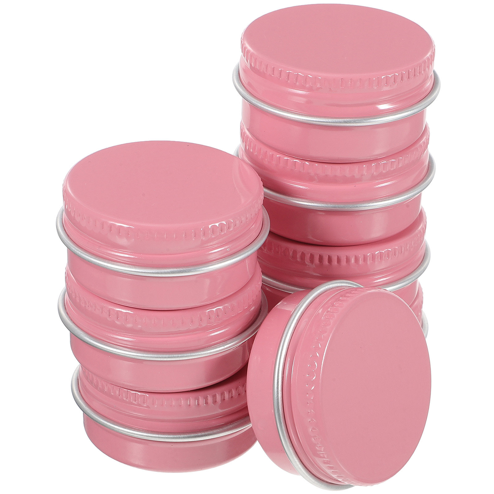 8Pcs Small Aluminum Round Tins - đánh giá và giá Lip Balm