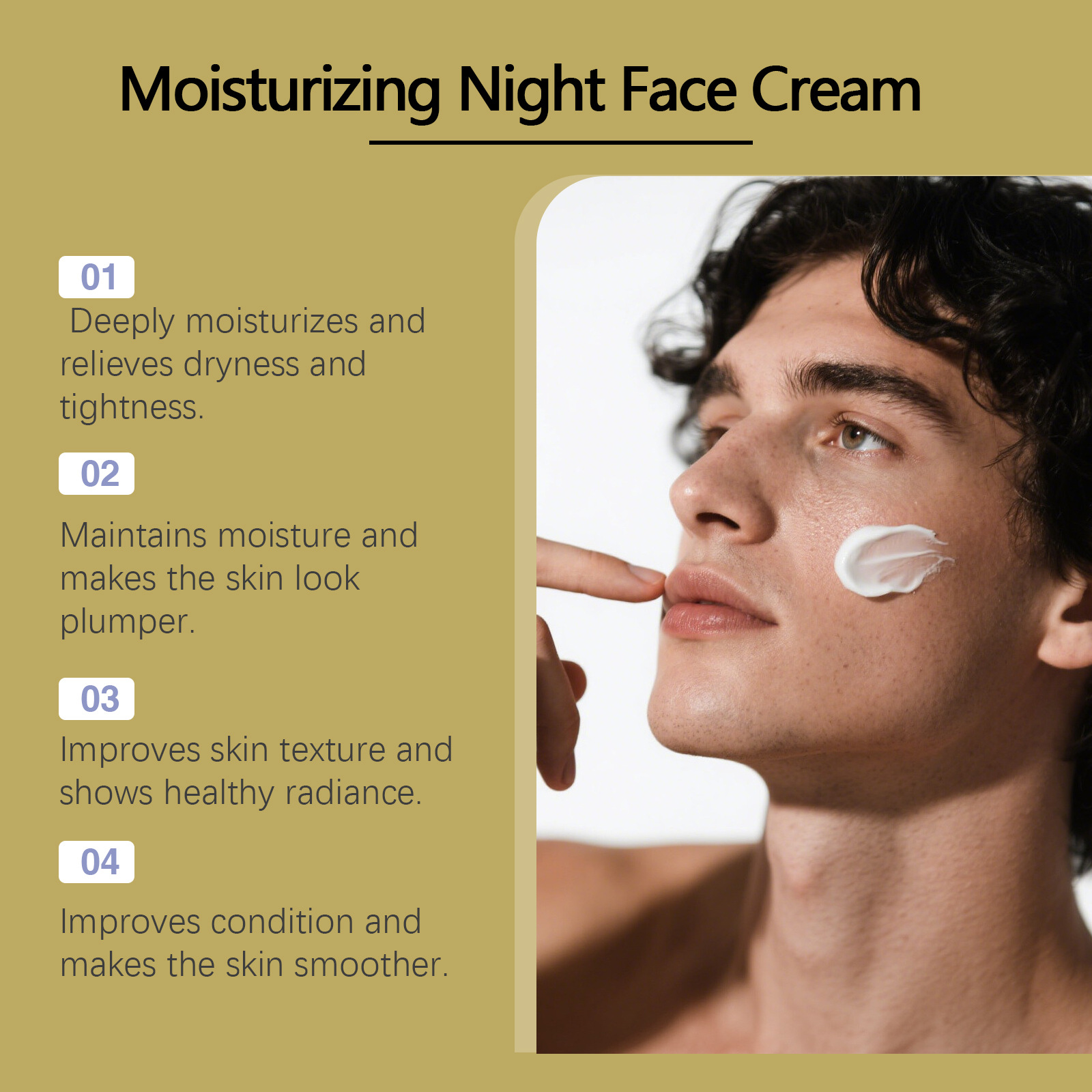 Man Face Cream Looking Young B - đánh giá và giá Retinol Cream