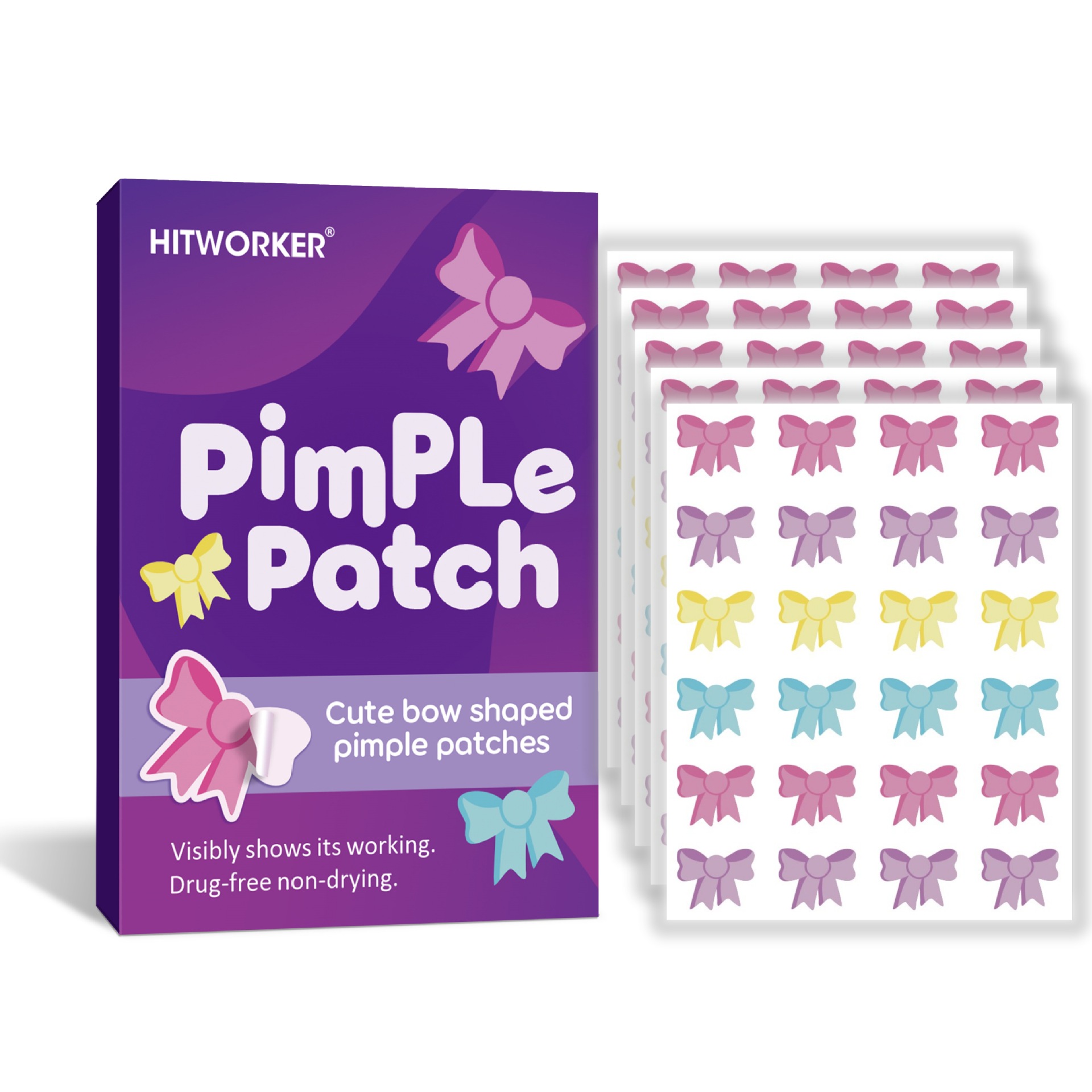 120Pcs Bow Shaped Acne Pimple  - đánh giá và giá Skincare China