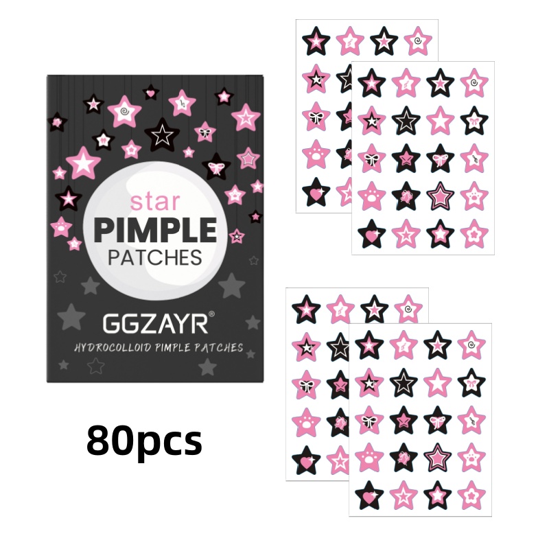 80/160pcs Star Acne Patch Set  - đánh giá và giá Face Moisturizer