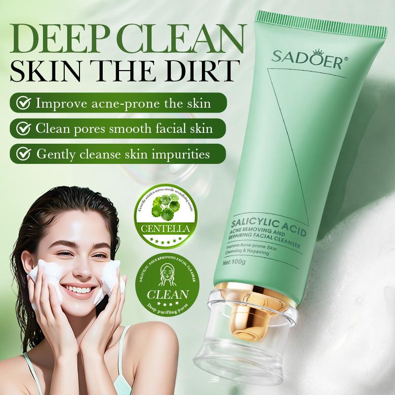 100g Salicylic Acid Facial Cle - đánh giá và giá Cleanser Face