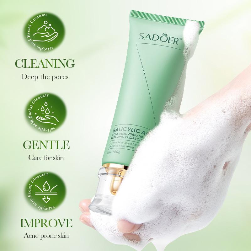100g Salicylic Acid Facial Cle - đánh giá và giá Cleanser Face