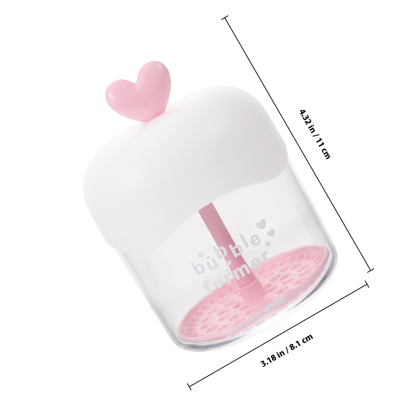 Transparent Manual Foaming Bot - đánh giá và giá Cleanser Face