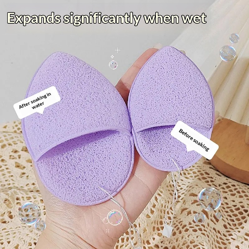 Glove Type Facial Sponge Puff  - đánh giá và giá Cleanser Face