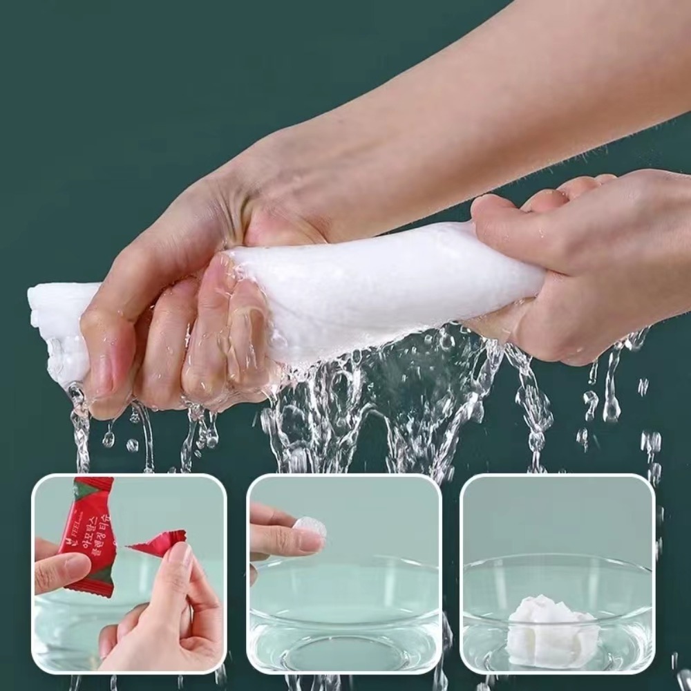 Disposable Compressed Washing  - đánh giá và giá Cleanser Face