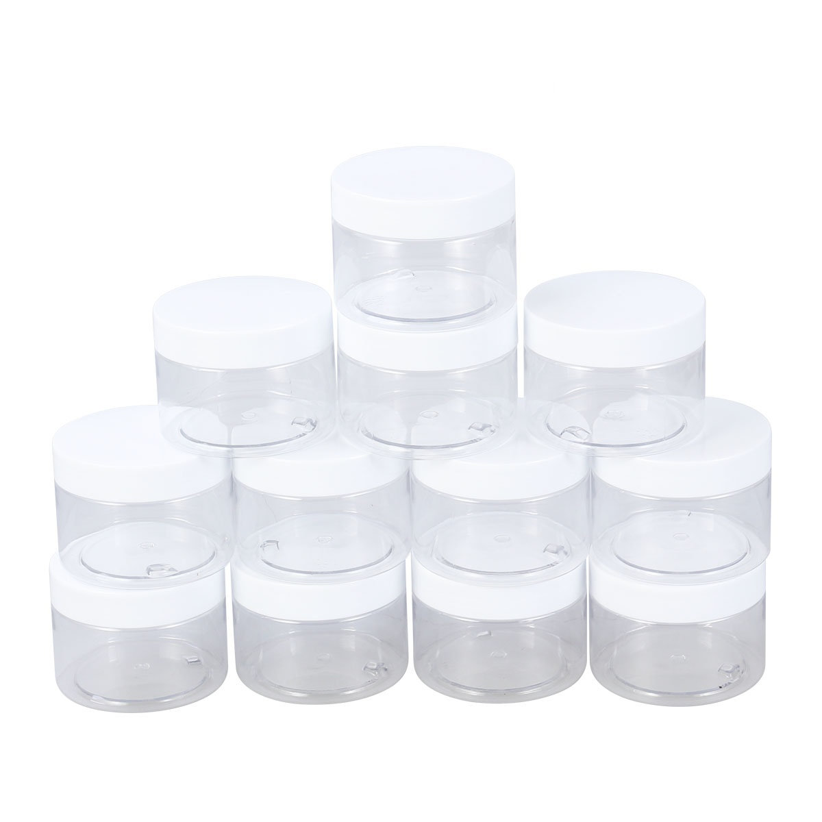 12Pcs Clear Plastic Wide-Mouth - đánh giá và giá Body Lotion