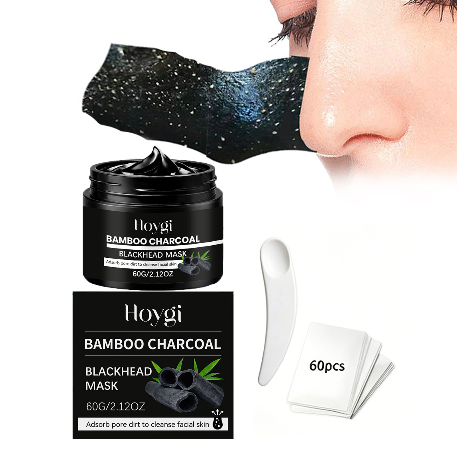 Bamboo Charcoal Blackhead Mask - đánh giá và giá Face Mask Skincare