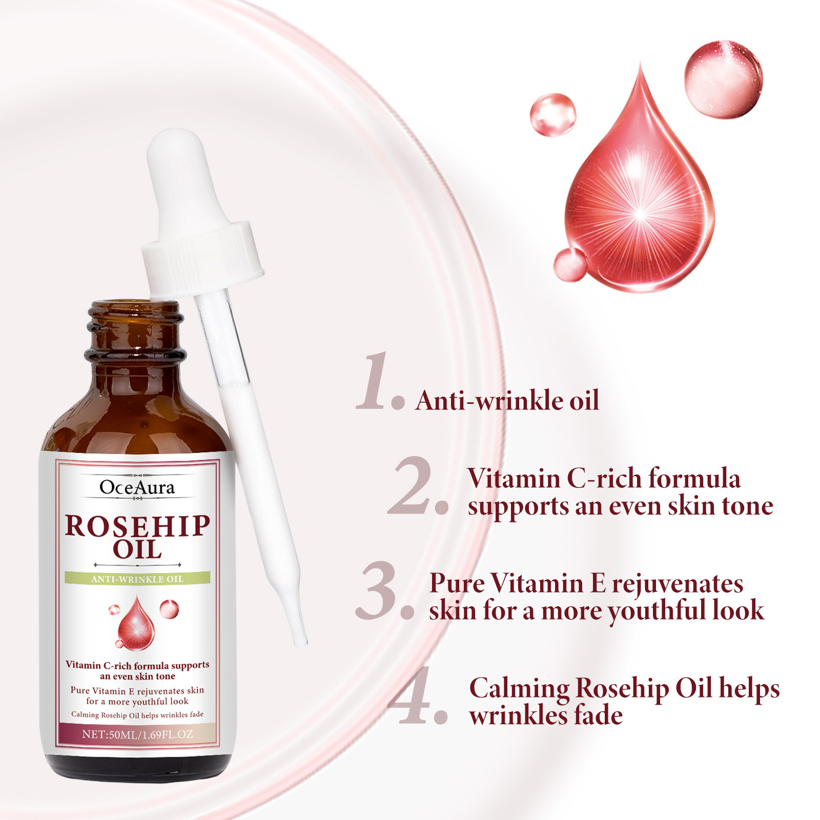 Rosehip Oil Face Essence Serum - đánh giá và giá Face Oil Rosehip