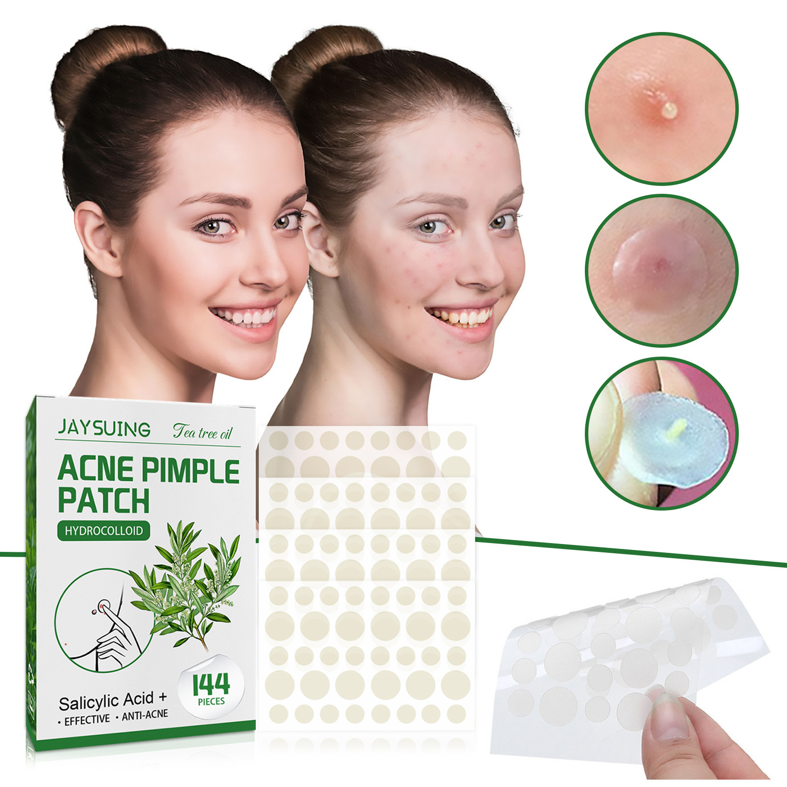 Hydrocolloid Acne Patches - Ab - đánh giá và giá Face Oil